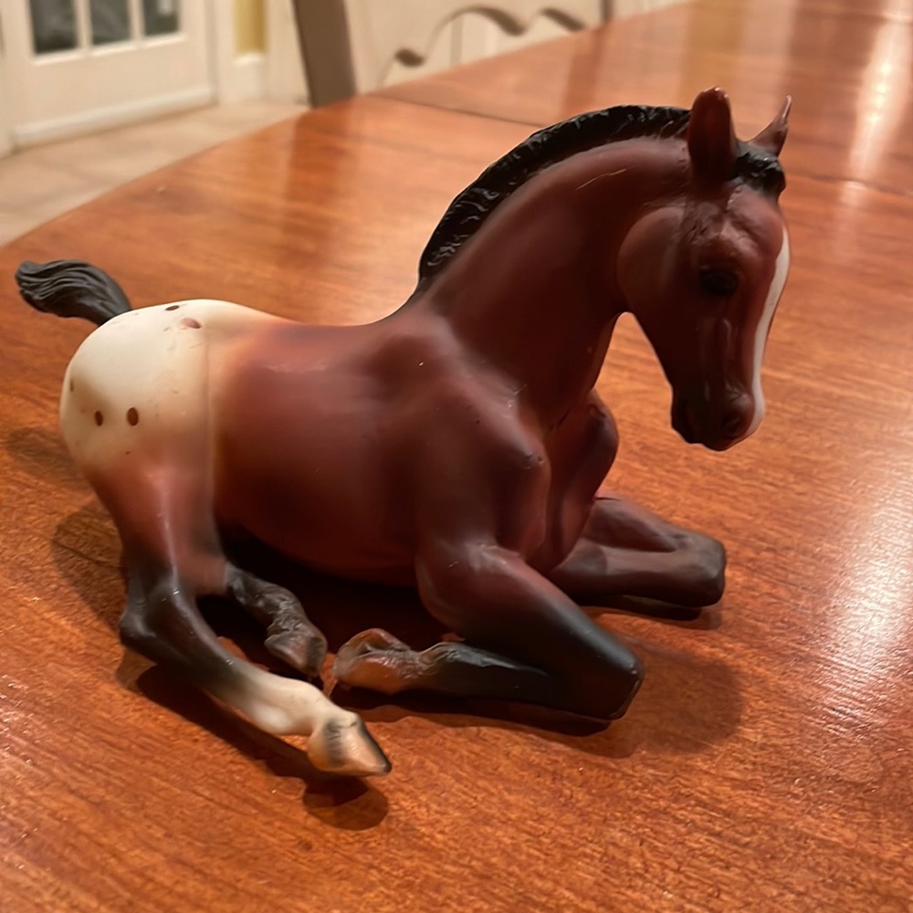 Vintage and Rare Breyer Lying Foal “Buster”
